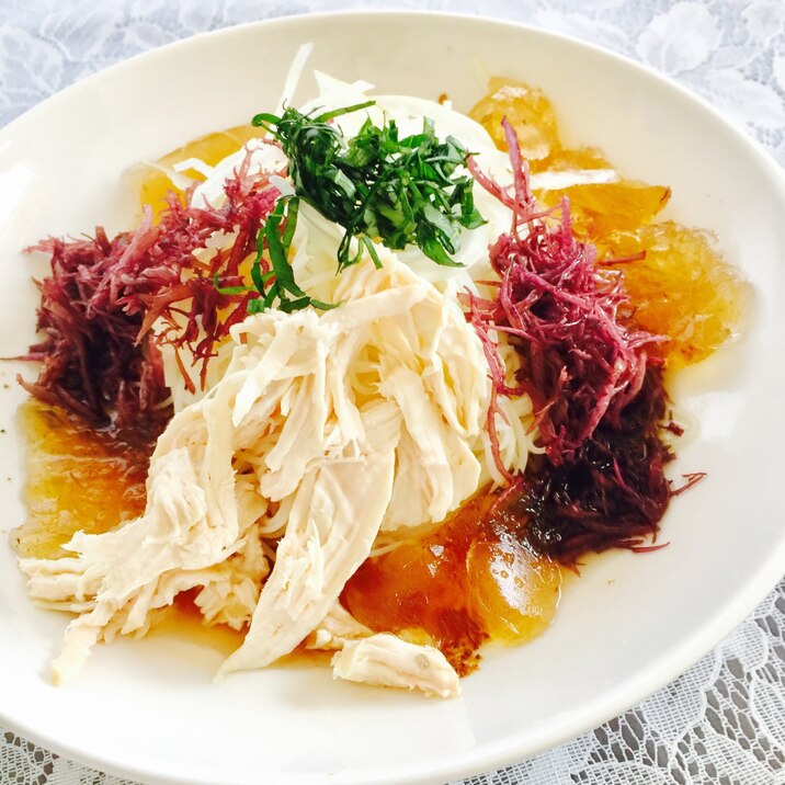 冷たい洋風そうめん レシピ 作り方 By らあじ2213 楽天レシピ